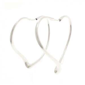 TIFFANY Silver Heart Earrings